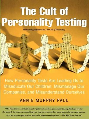 cover image of The Cult of Personality Testing